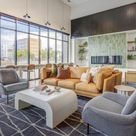 Take advantage of all Slate has to offer a living room with a large window